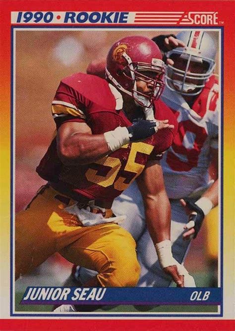 1990 score nfl most valuable cards|The most valuable football cards of the 1990s